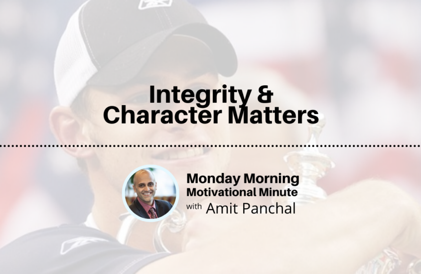 MMMM #17: Integrity & Character Matters