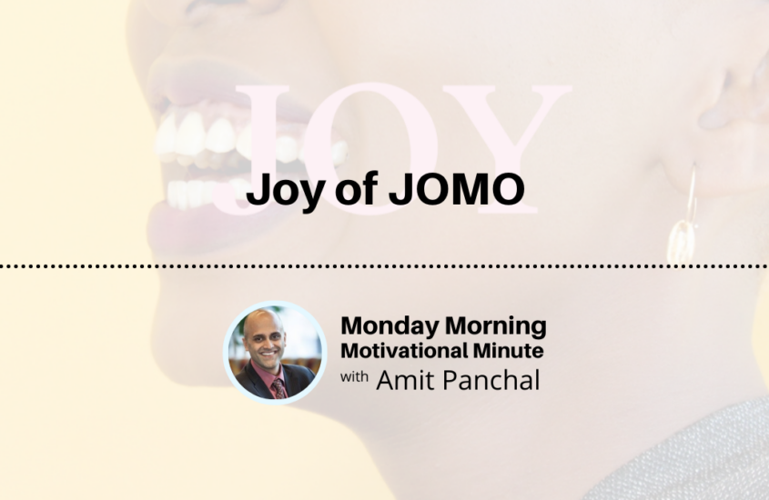 MMMM #21: Joy of JOMO