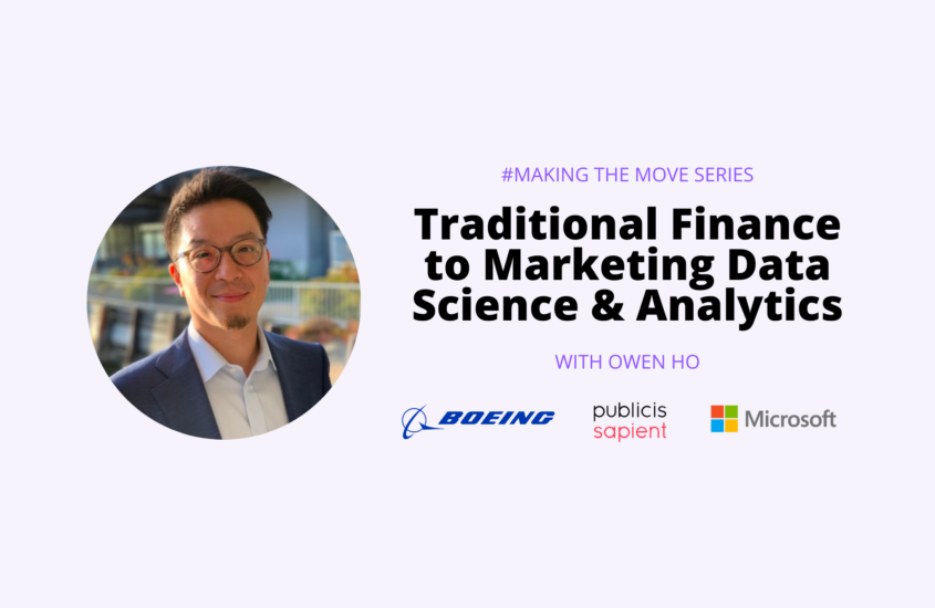 Making the Move:  Traditional Finance to Marketing Data Science
