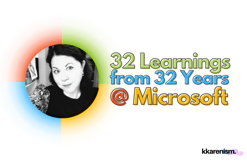 32 Learnings from 32 Years at Microsoft with Adrienne Hall