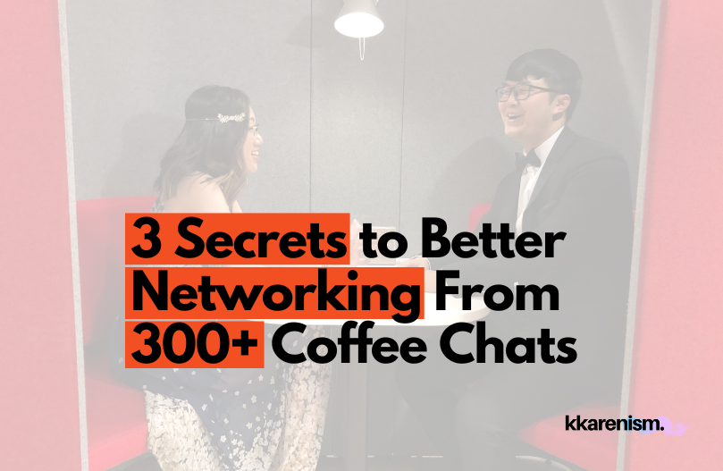 3 Secrets to Better Networking from 300+ Coffee Chats