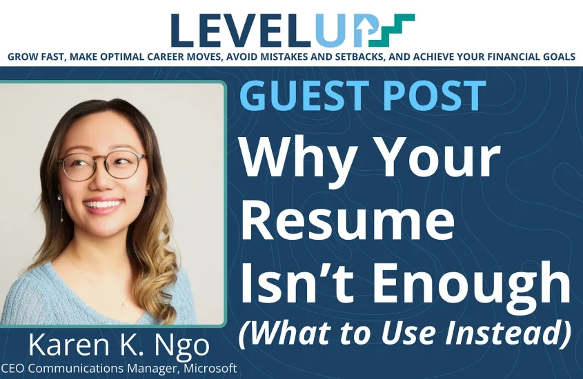 Why your resume isn’t enough (what to use instead)