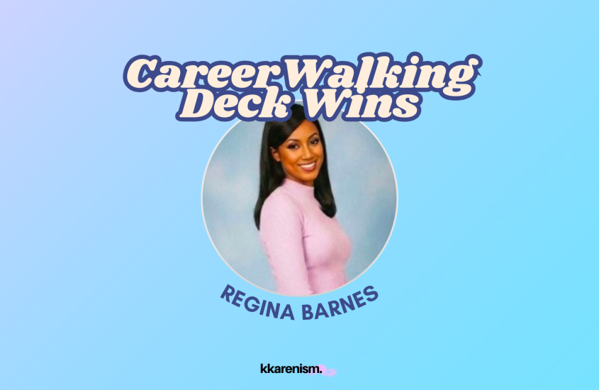 How My Career Walking Deck Helped Me Land a Job Offer Within 1 Hour